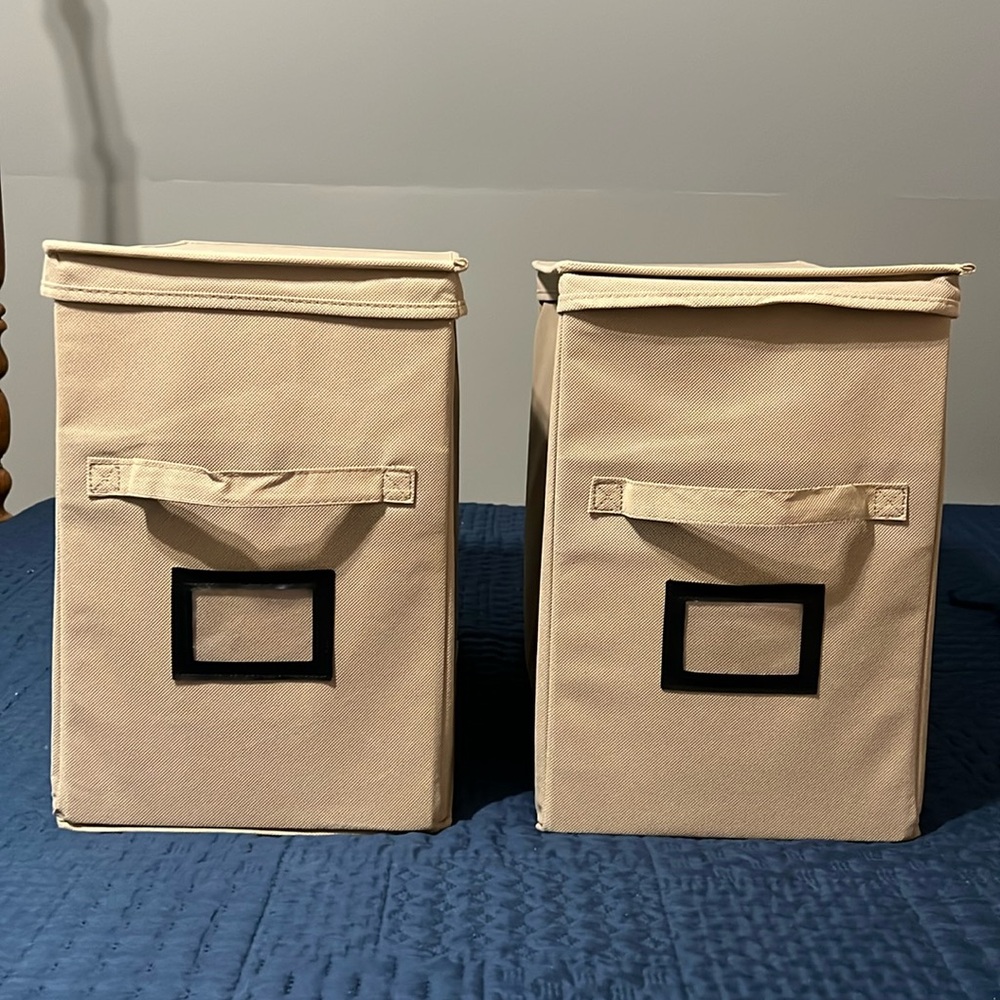 Collapsable Origami Storage Cubes